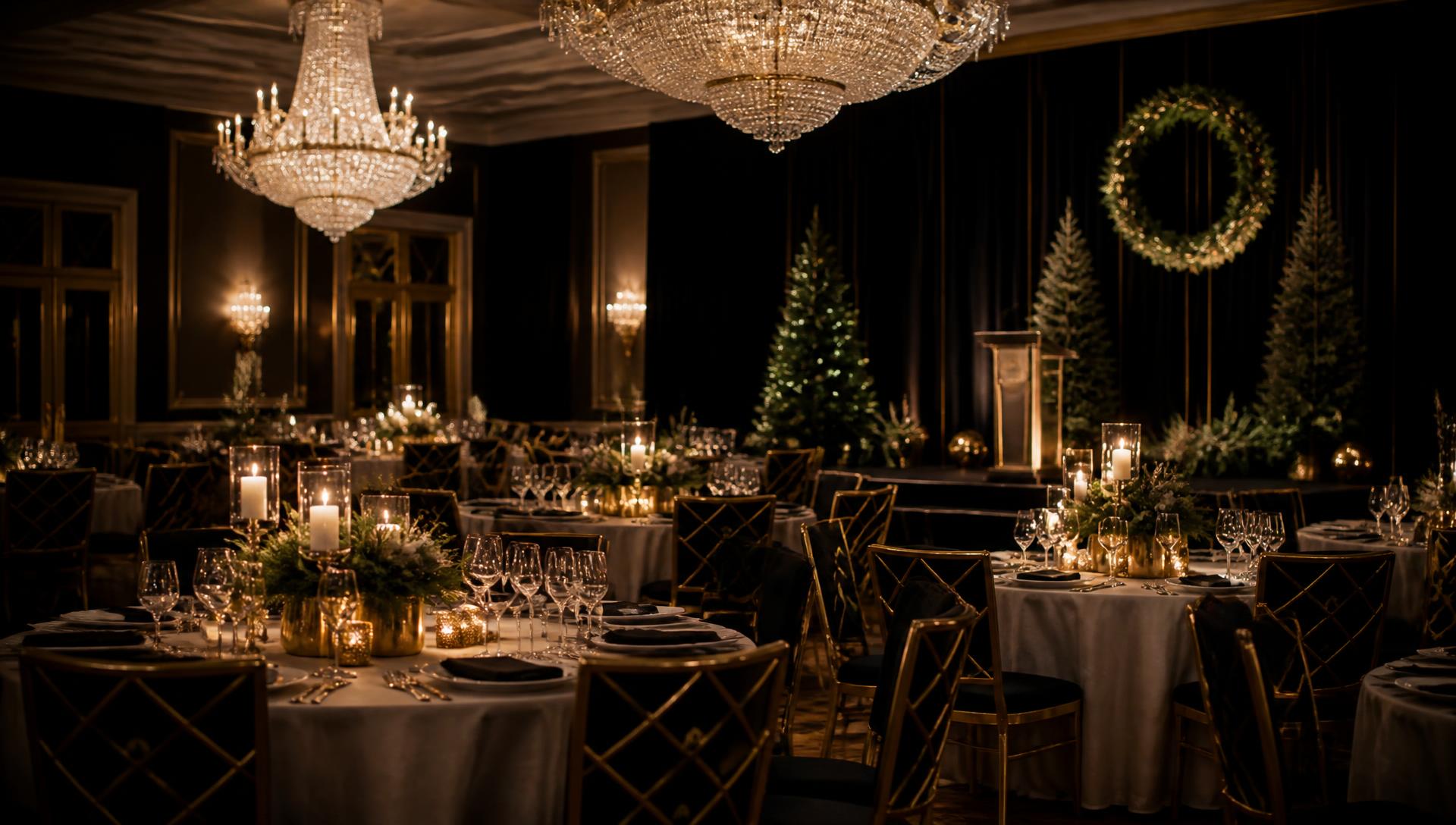 The Christmas Ball ballroom